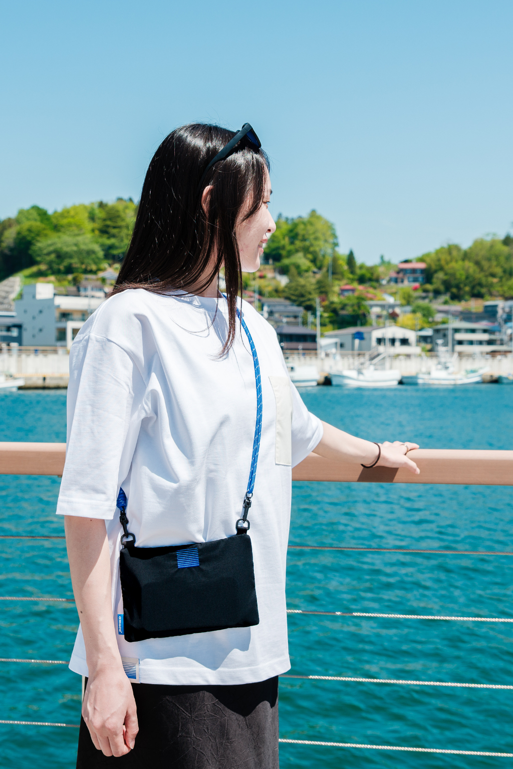 Buddy Trio Set｜【BLACK Sacoche】, Tee & Sunglasses