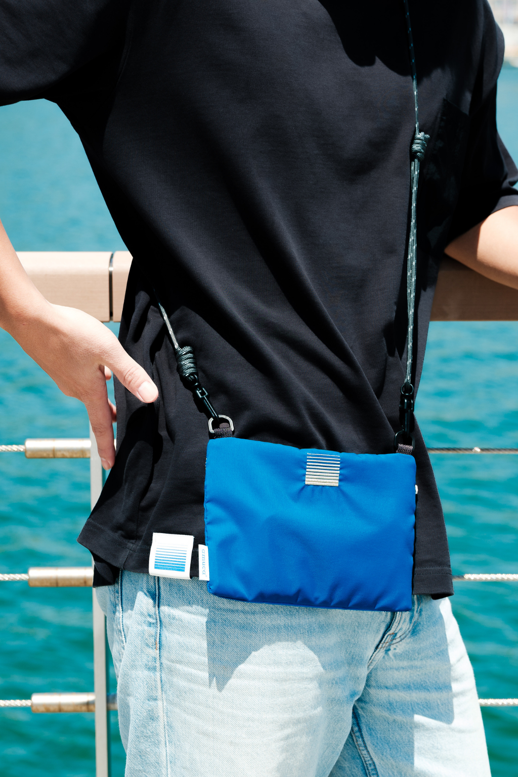 Buddy Trio Set｜【BLUE Sacoche】, Tee & Sunglasses
